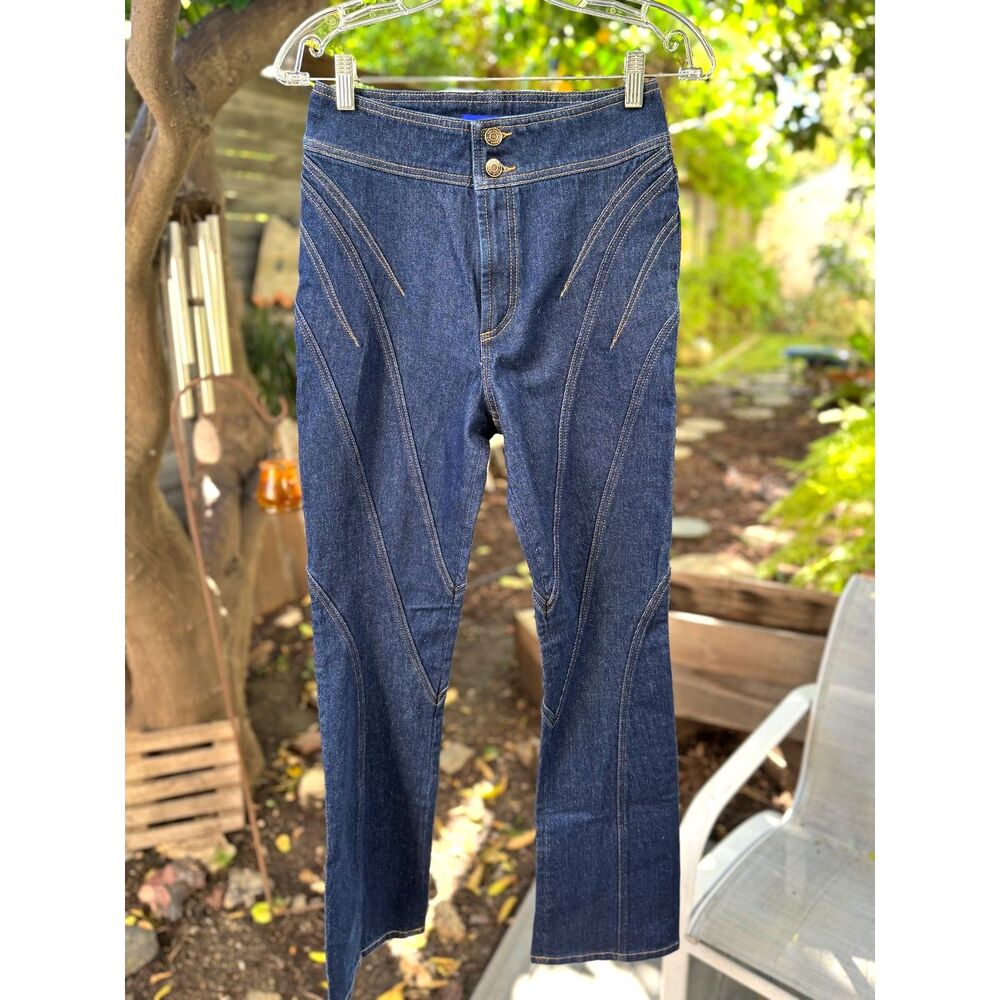NWT GapStudio FW 2025 High Rise Dark Indigo Denim Boot Jeans Size 26 Zac Posen
